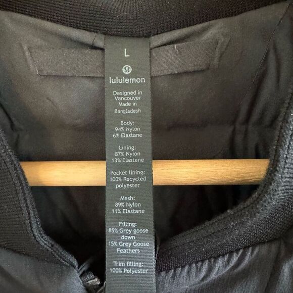 Lululemon Intermission Bomber Black - Picture 12 of 14